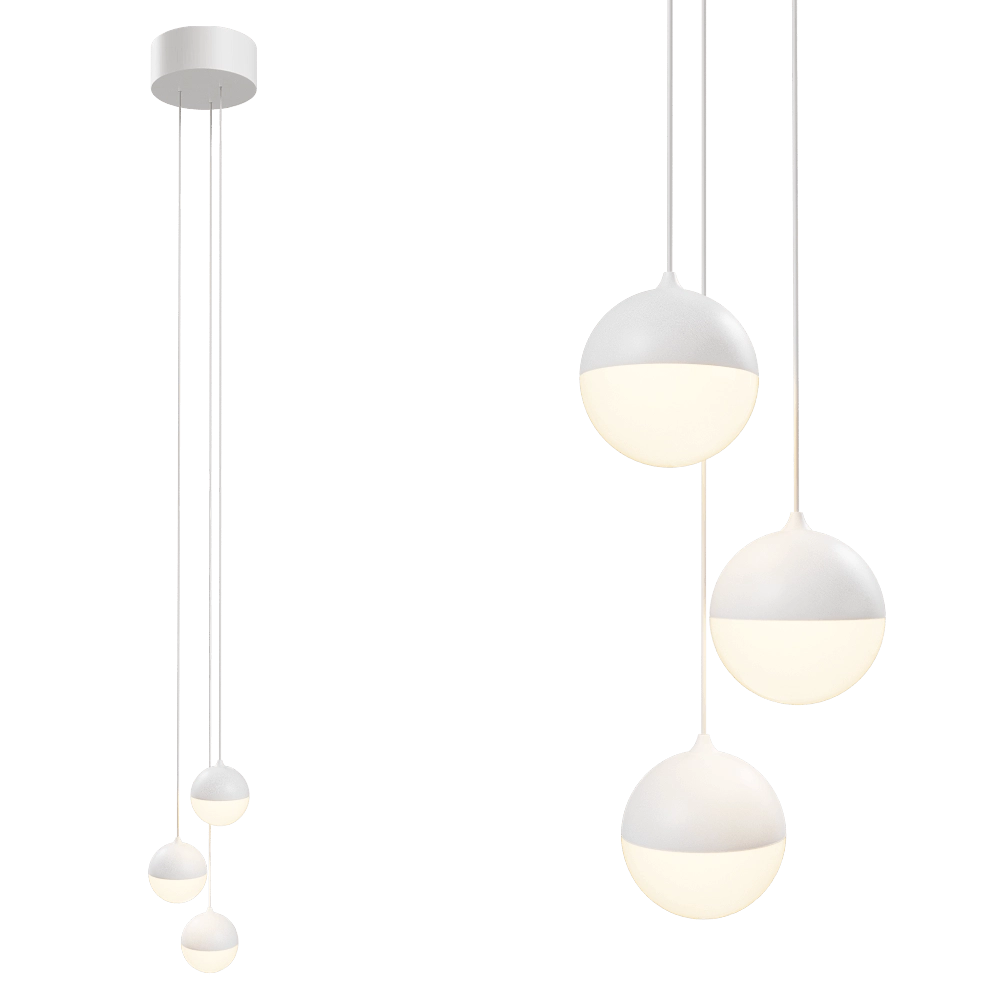 Maxlight - Pendant lamp Jupiter P0186 3D Model