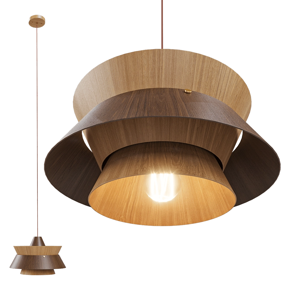 Maxlight - Pendant lamp Kioto P0549 3D Model