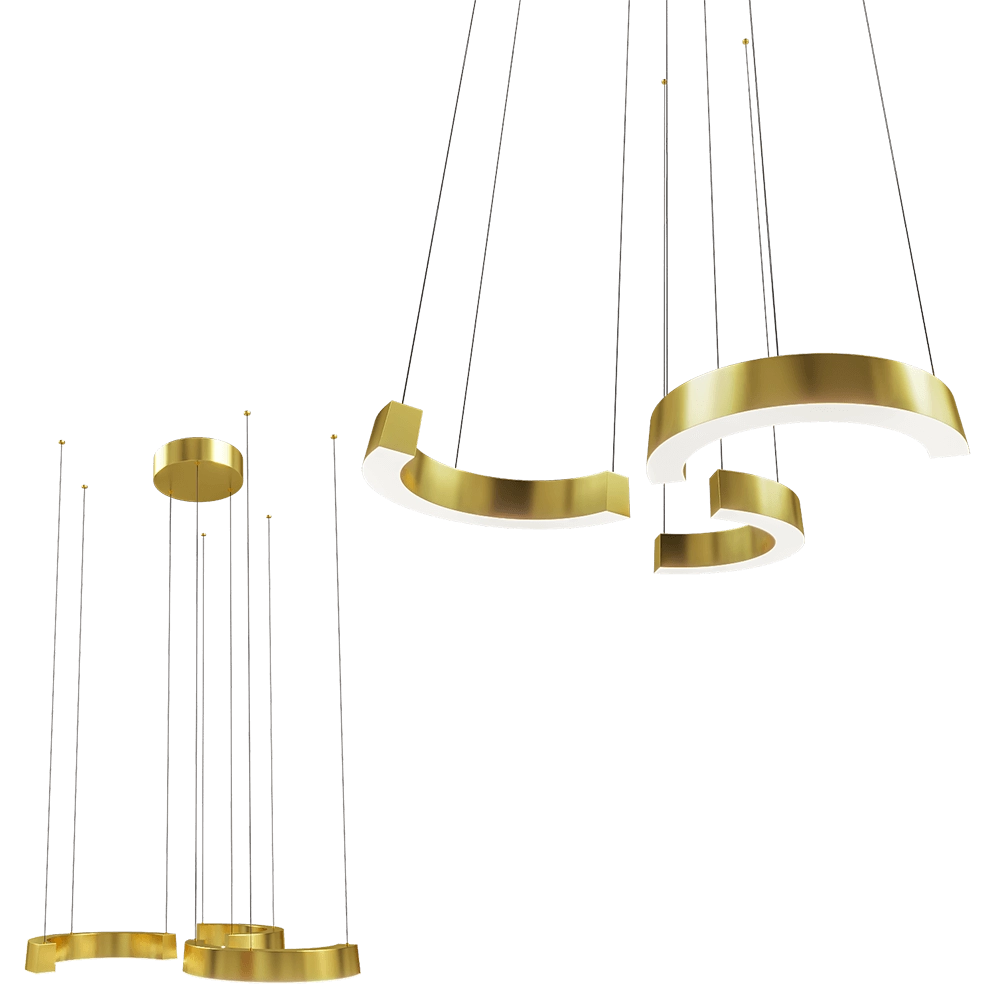 Maxlight - Pendant lamp Lotus P0394D 3D Model