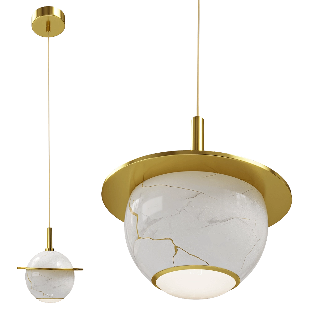 Maxlight - Pendant lamp Uranos P0413 3D Model