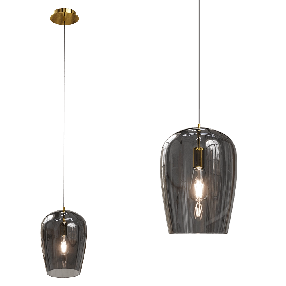 Maxlight - Pendant lamp Zimba P0301 3D Model