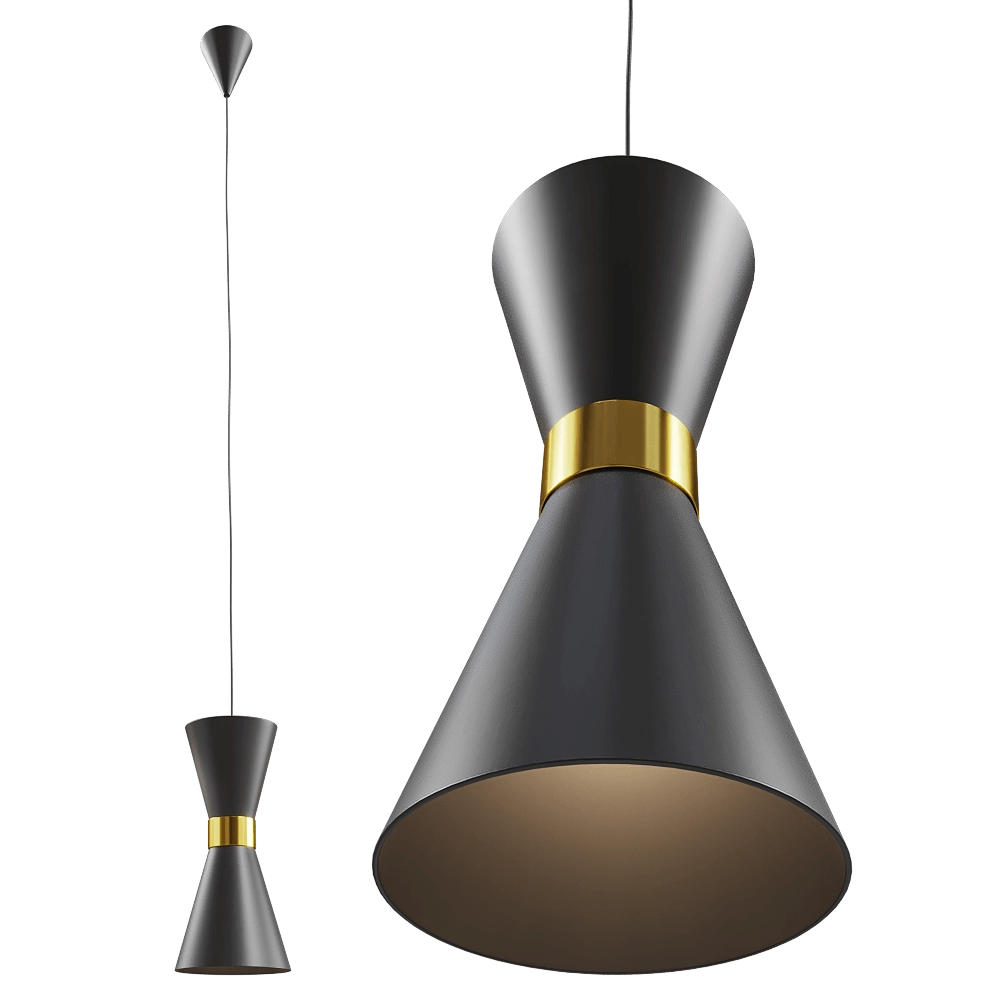 Maxlight - Pendnat lamp Cornet P0330 3D Model