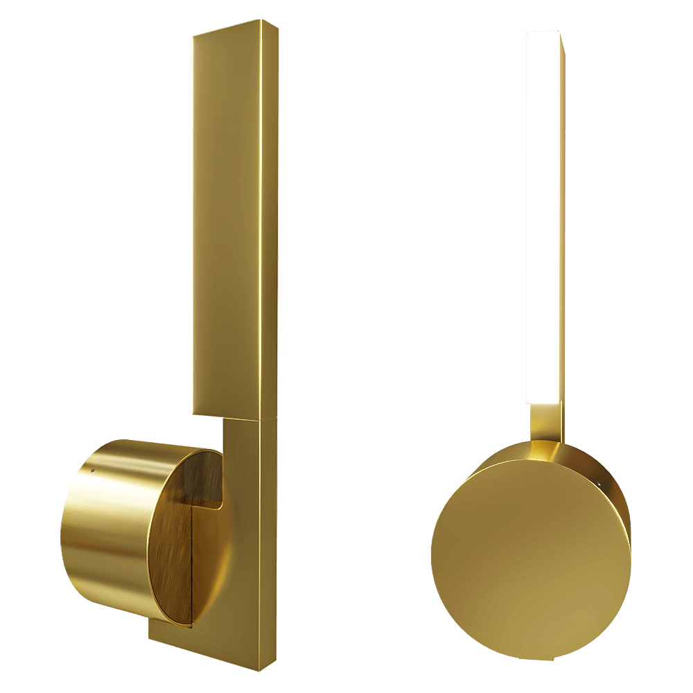 Maxlight - Wall lamp Merano I Gold W0345 3D Model