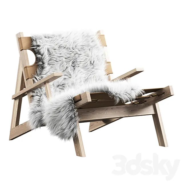 MAXSON SLING CHAIR by RH TEEN 3D Model