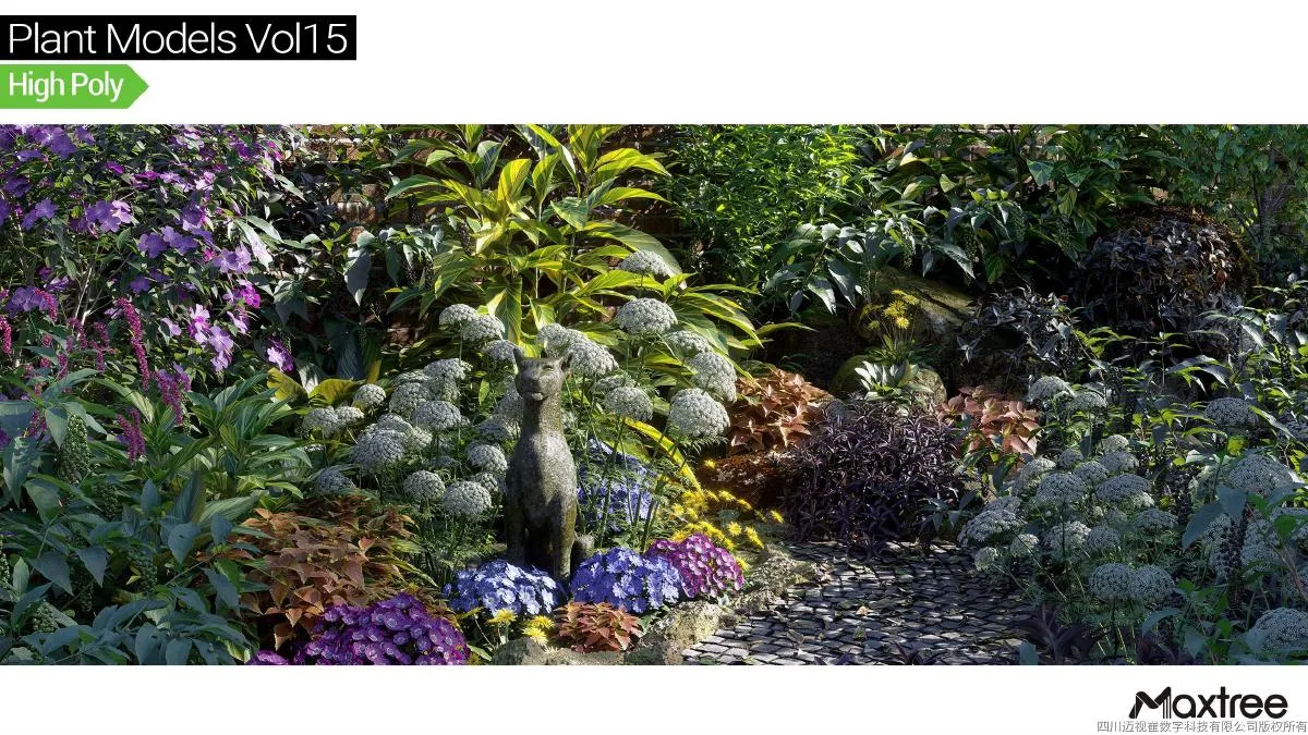 Maxtree Plant Models Vol.15