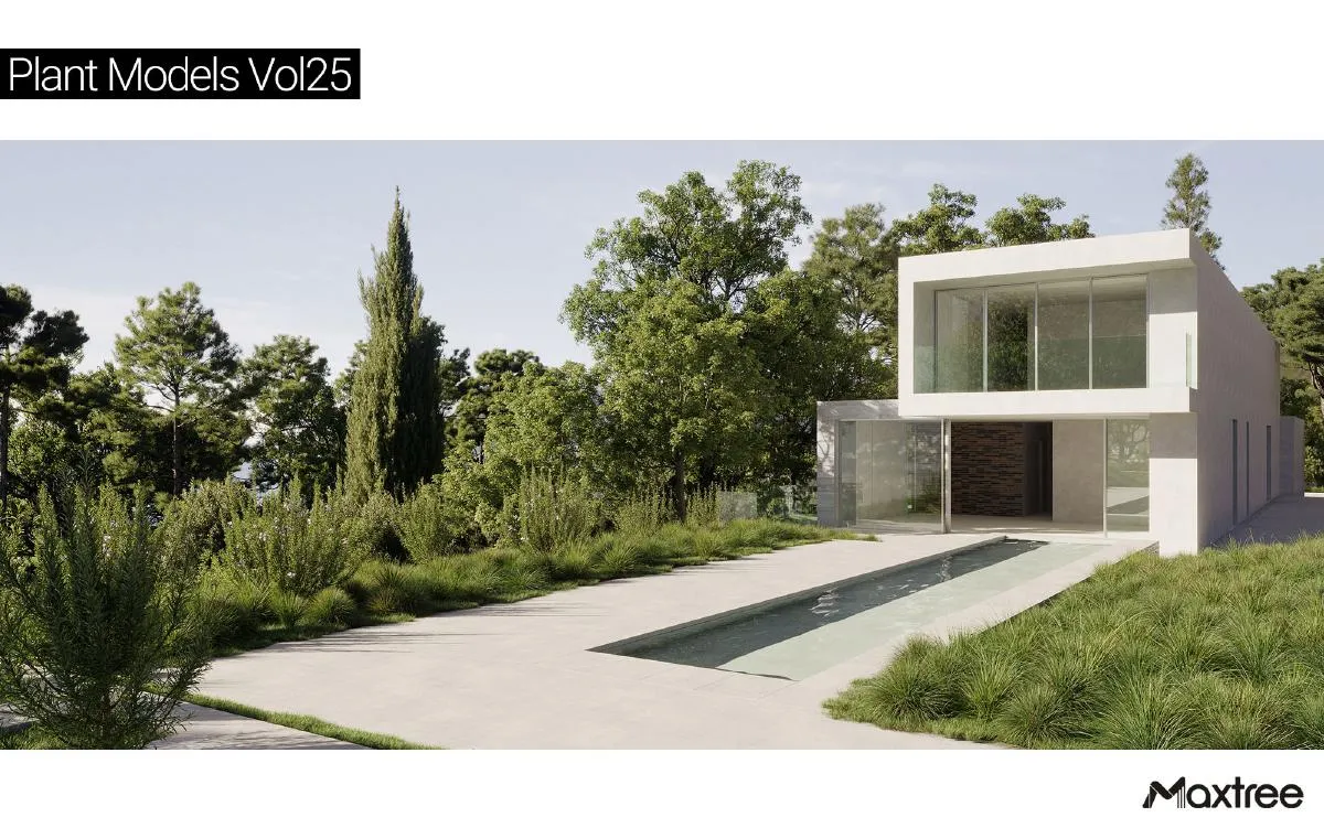 Maxtree Plant Models Vol.25
