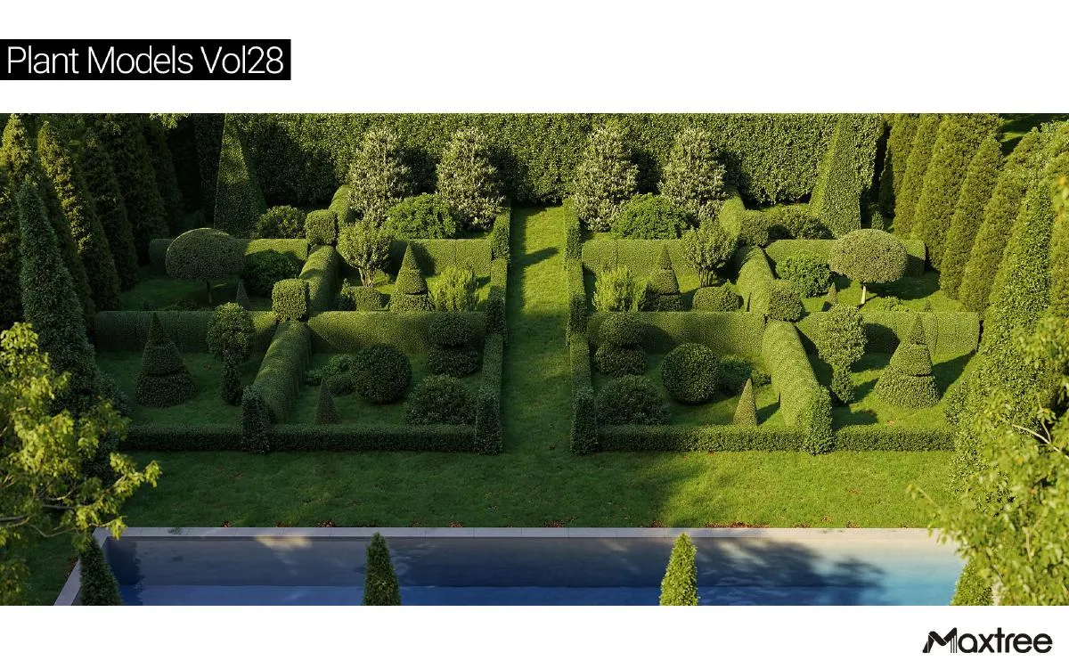 Maxtree Plant Models Vol.28