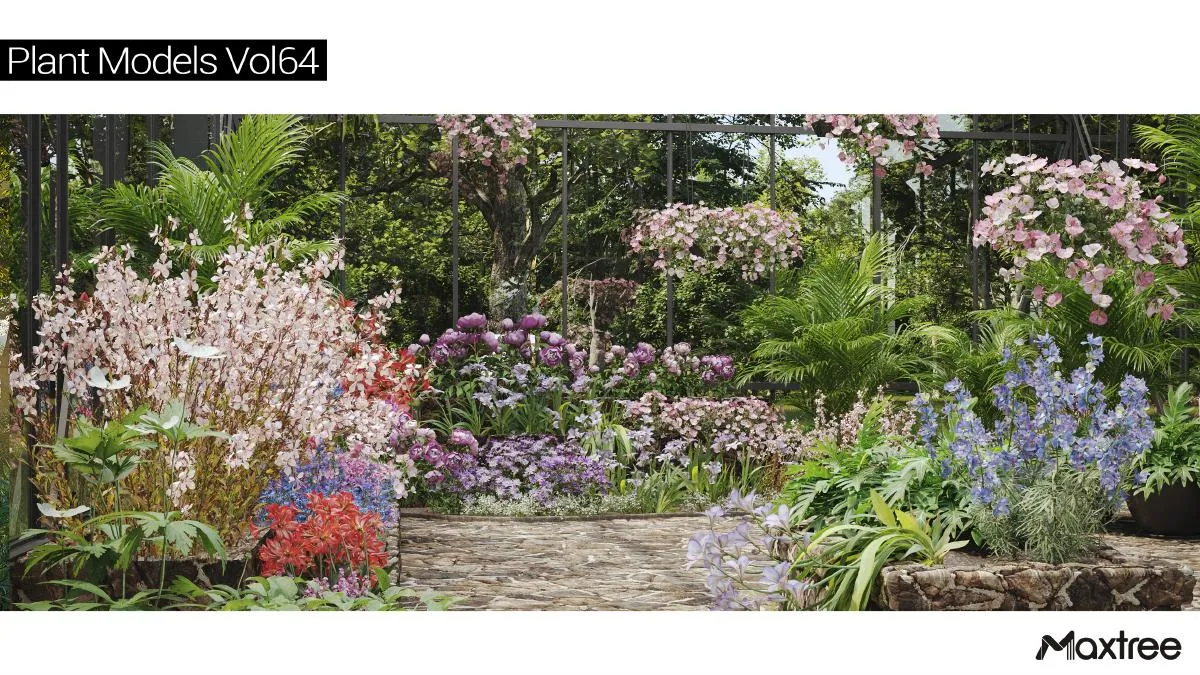 Maxtree Plant Models Vol.64