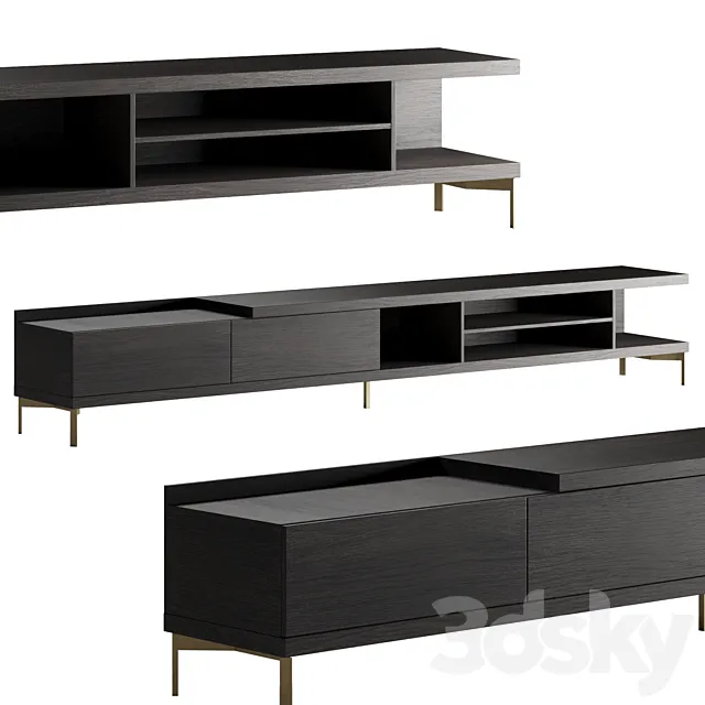 MAYA TV stand by Cosmorelax 3D Model