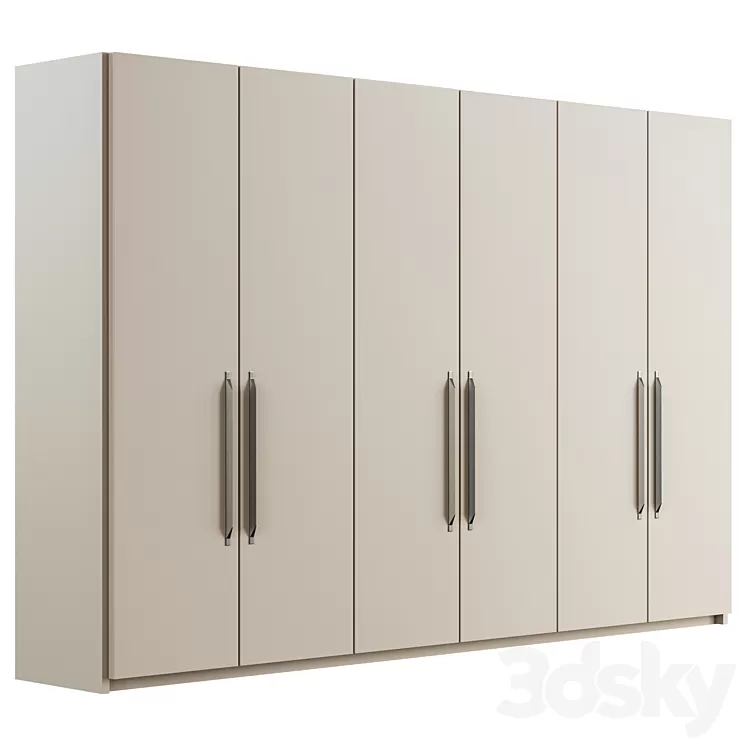 Maya wardrobe 3D Model Free