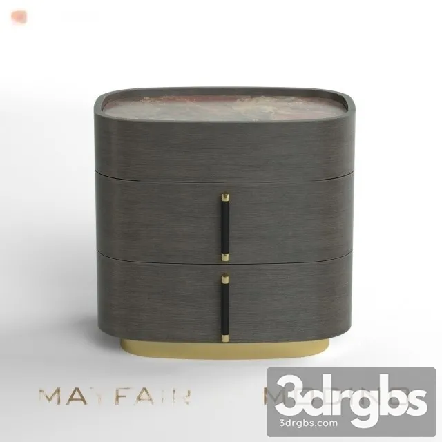Mayfair Comodino 3D Model Free