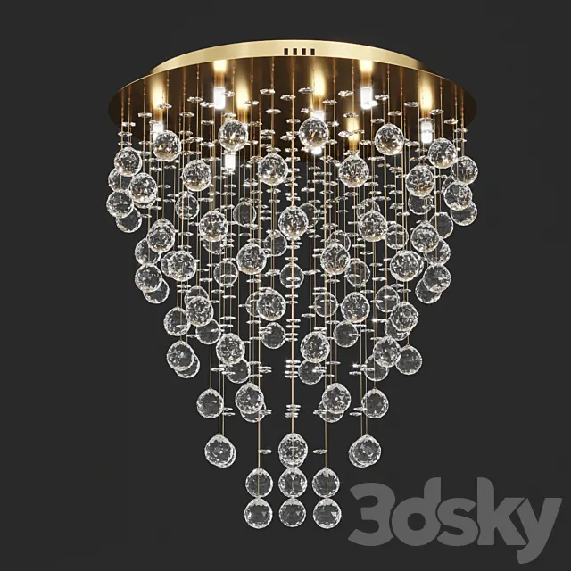 Maytoni 58591 Gold 3D Model