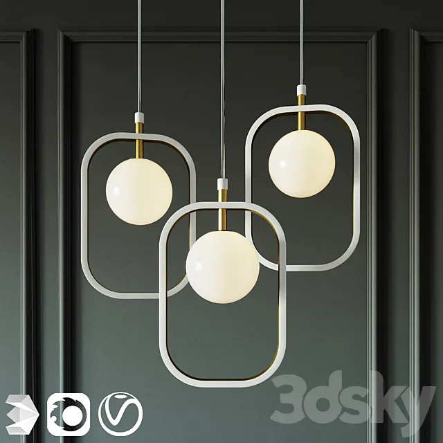 Maytoni 95686 maytoni 95687 3DModel