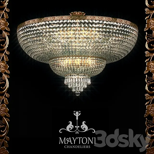 Maytoni A890-PT100-G 3DModel