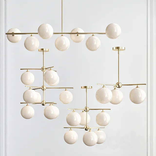 Maytoni Avola Celing Light 3D Model