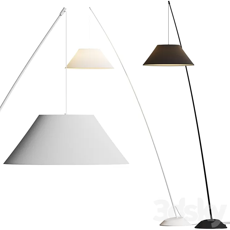 Maytoni Campanula Floor Lamp 3D Model Free