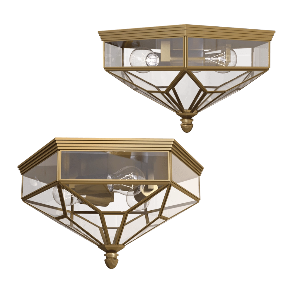 Maytoni - Ceiling lamp Zeil H356-CL-03-BZ 3D Model