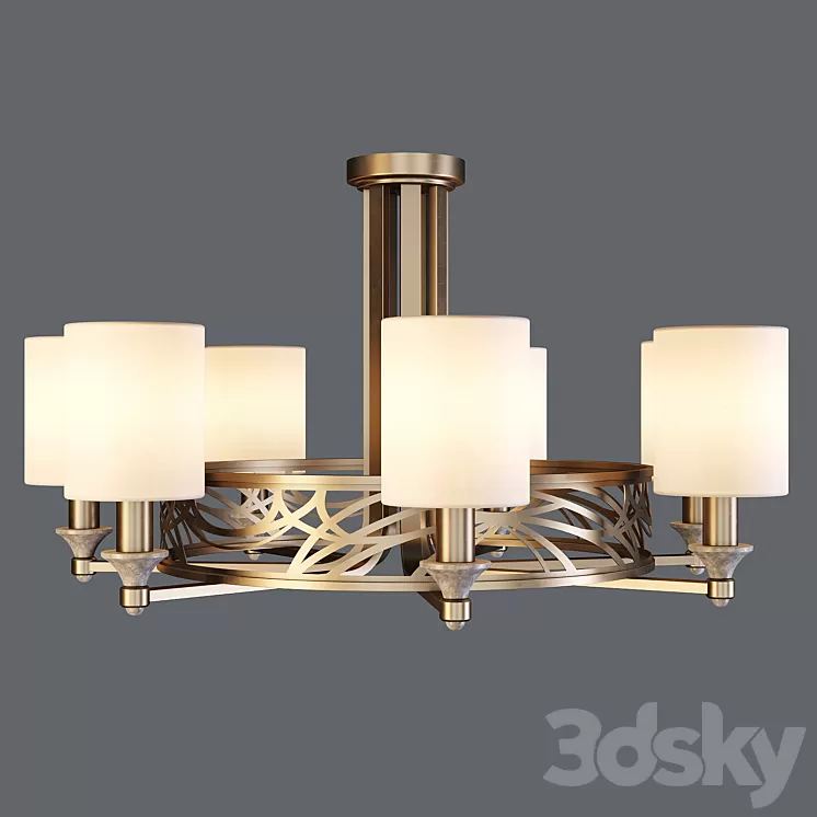 Maytoni: Ceiling Lamps - Vittoria (H004-CL-07-BG) 3D Model