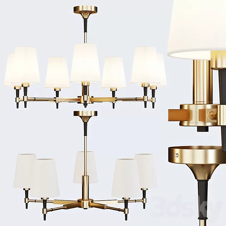 Maytoni: Chandelier - Zaragoza 3D Model