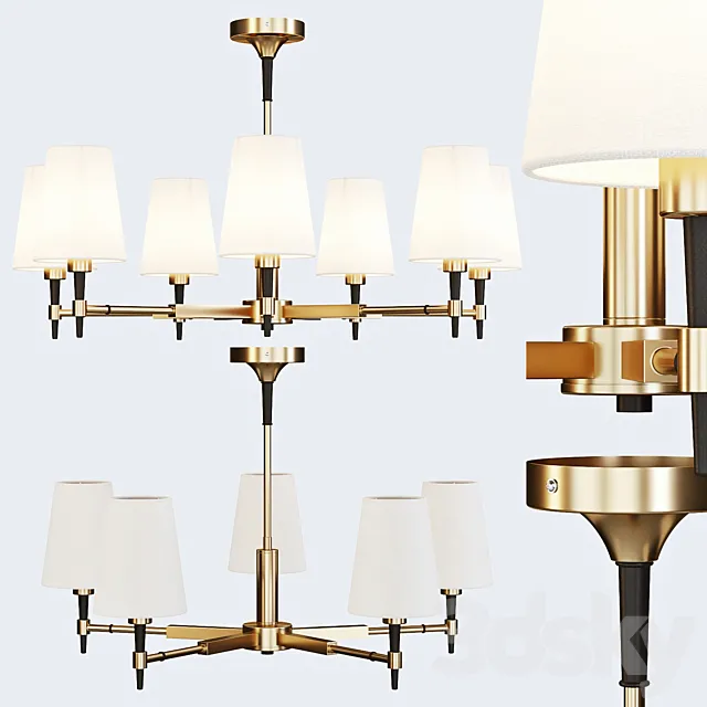 Maytoni: Chandelier - Zaragoza 3DModel
