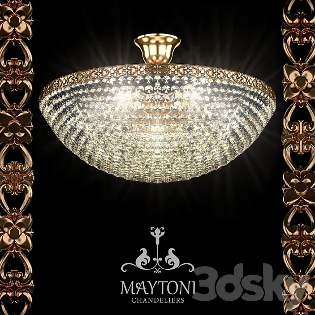 Maytoni D783-PT50-3-G 3DModel