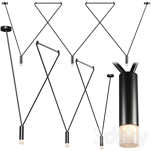 Maytoni davida 3D Model