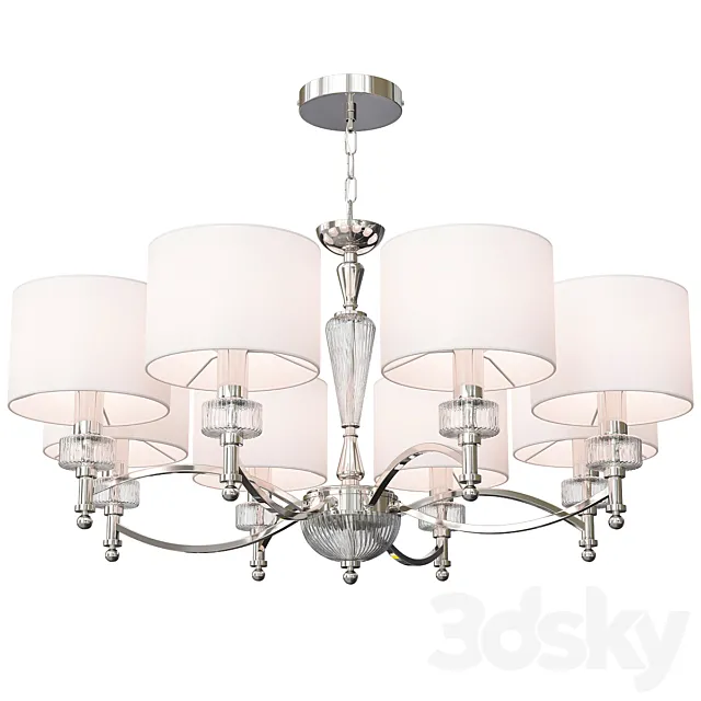 Maytoni MOD014CL-08N Alicante 3D Model