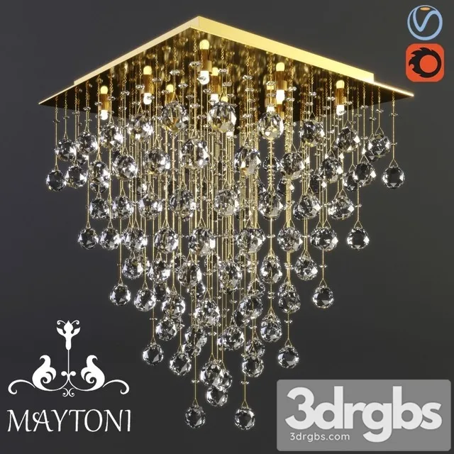 Maytoni Modern Swirl MOD217 3D Model Free
