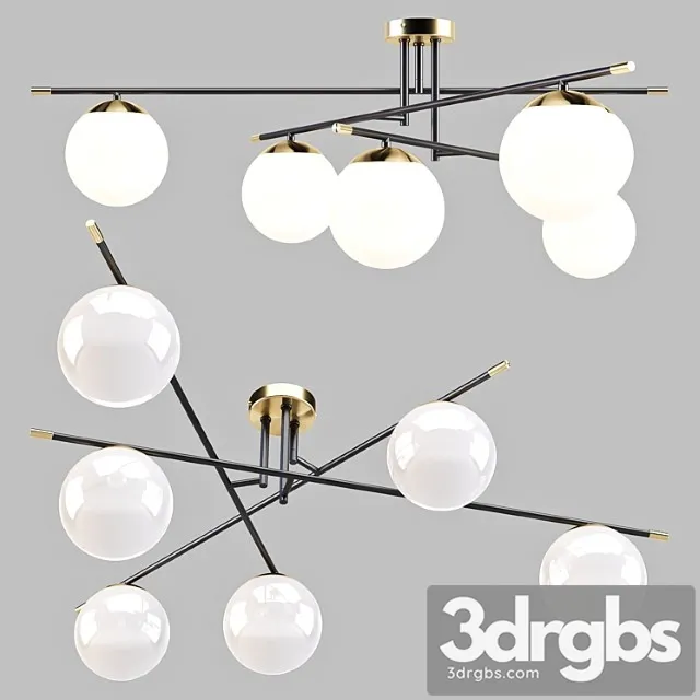 Maytoni Nostalgia Mod048cl 06g Ceiling Lamp 1 3D Model Free