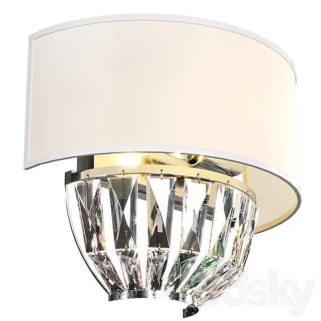 Maytoni Pantheon H021WL-02CH chandelier 3D Model