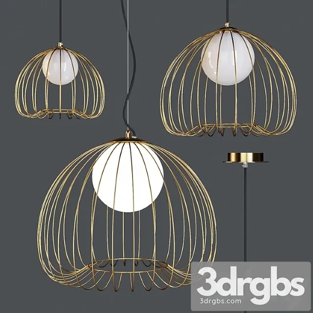 Maytoni Pendant Lamp Polly Mod541 542 543 3D Model Free