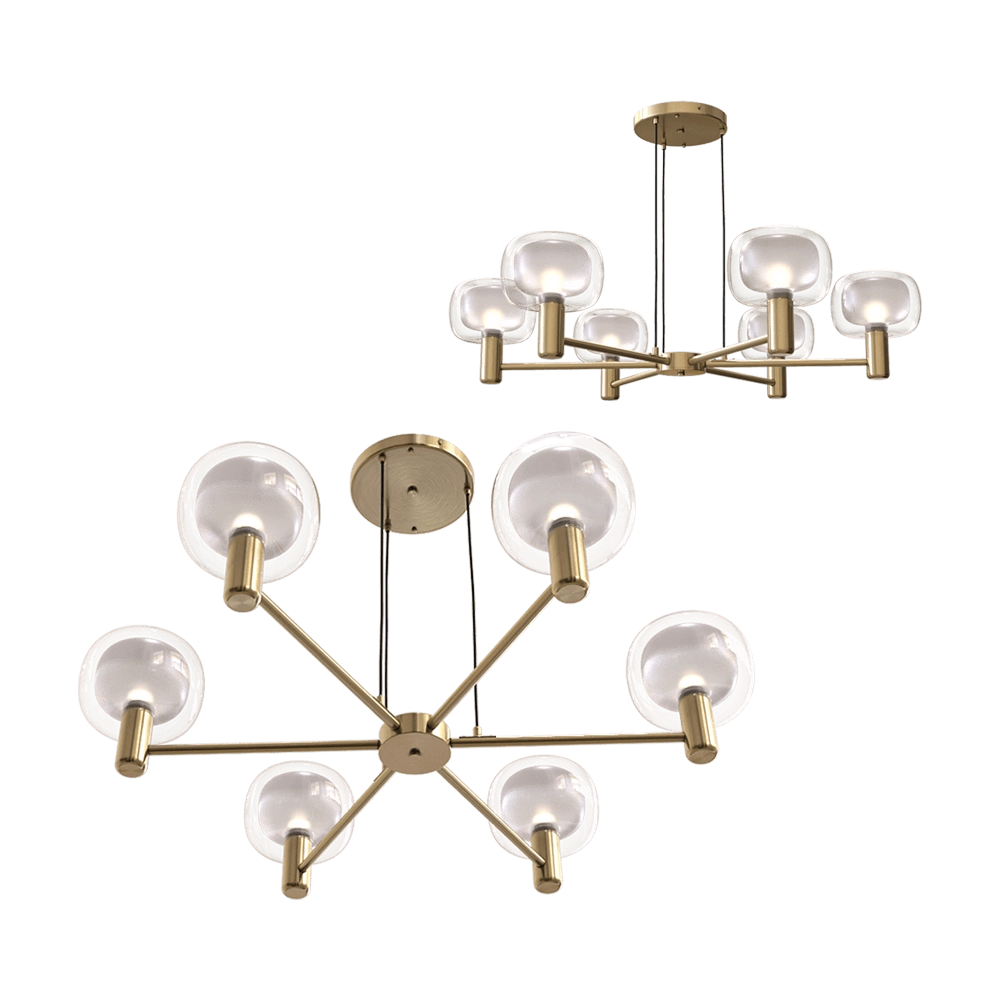 Maytoni - Pendant lamp Vision MOD411PL-06G 3D Model