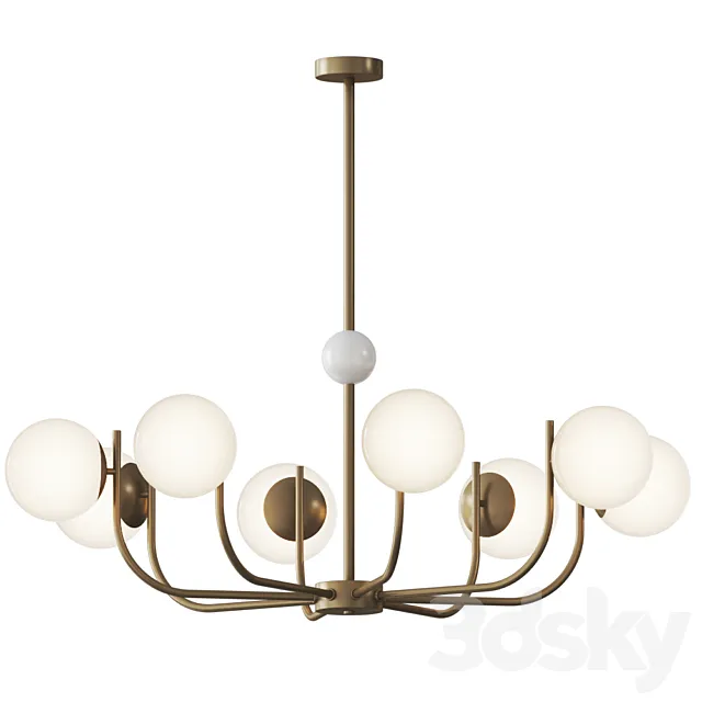 Maytoni - Rendez-vous MOD109PL-08BS 3D Model