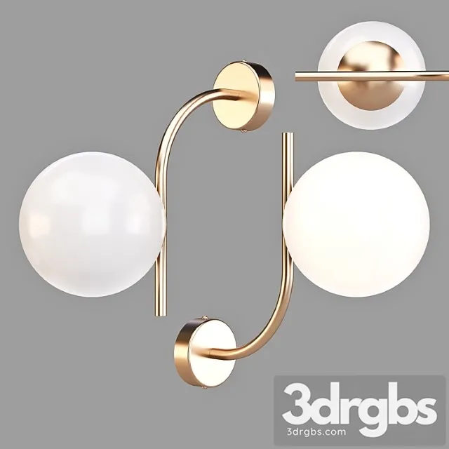 Maytoni Rendez Vous Mod109wl 01bs Wall Lamp 3D Model Free