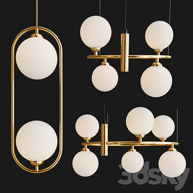 Maytoni Ring Collection 3D Model