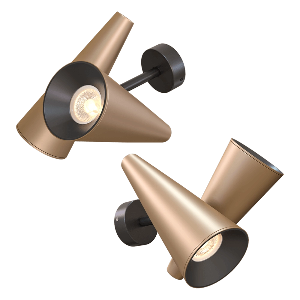 Maytoni - Wall lamp Giro MOD095WL-02BS 3D Model