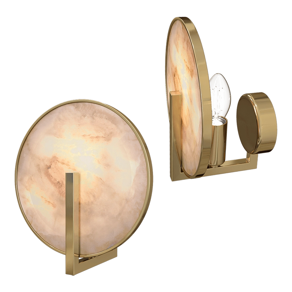 Maytoni - Wall lamp Marmo MOD099WL-01G 3D Model