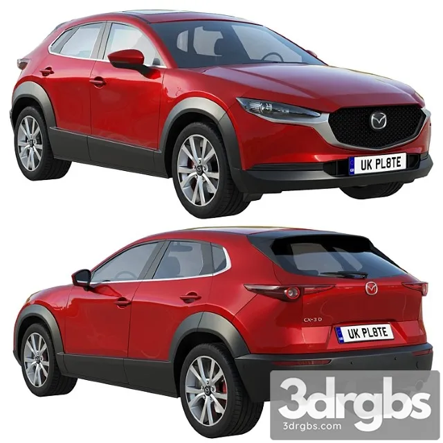 Mazda cx-30 3D Model Free