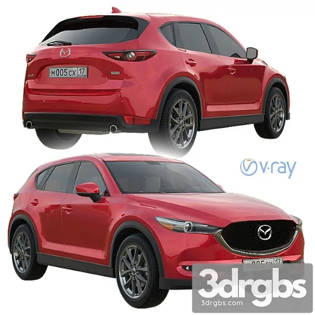 Mazda Cx 5 2017 2 3D Model Free