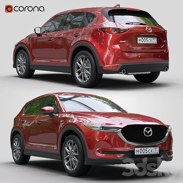 Mazda CX-5 2017 3D Model