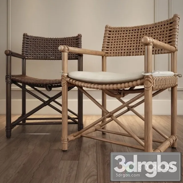 Mc Guire Antalya Chair 3D Model Free