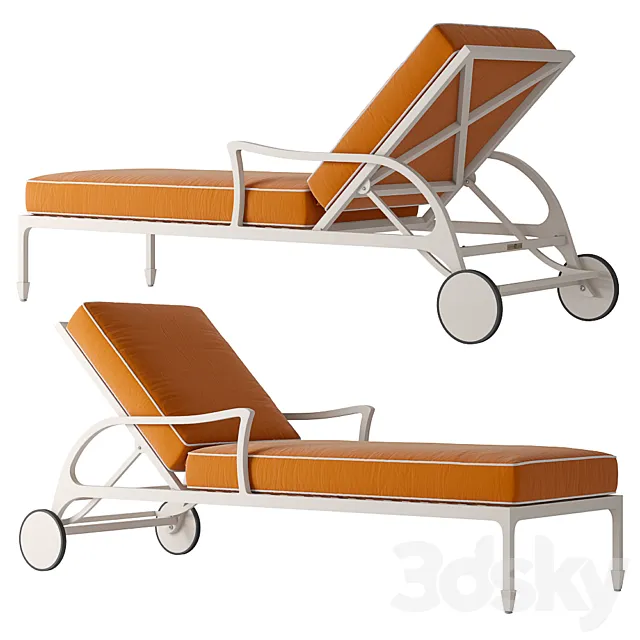 Mckinnonharris Beaufort Sun Chaise 3DModel