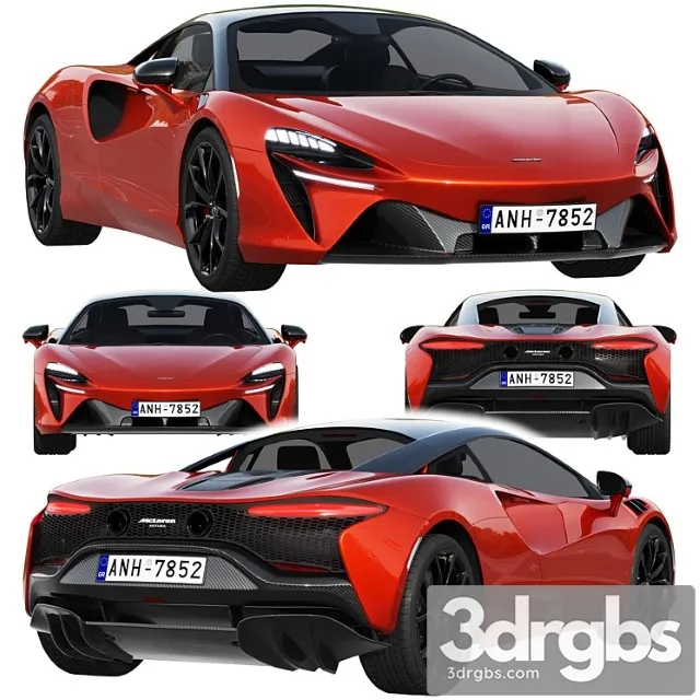 Mclaren Artura 2022 3D Model Free