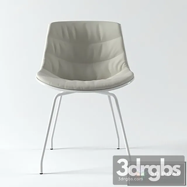 Mdf Italia Flow Chair 3D Model Free