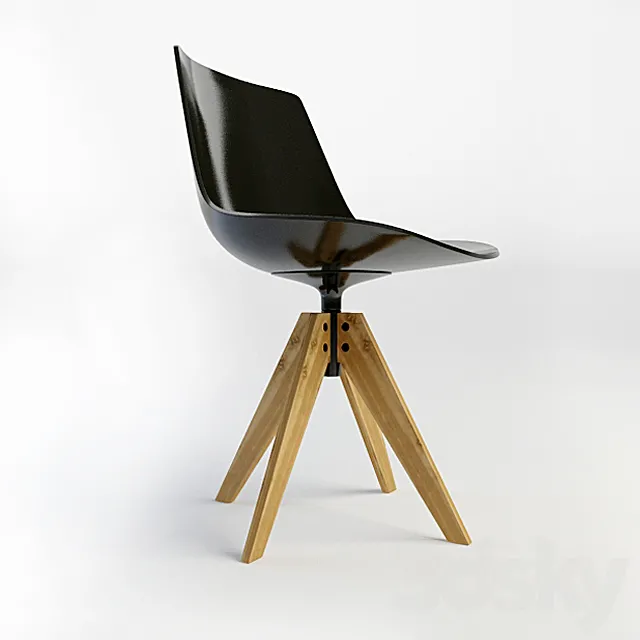 MDF Italia FLOW CHAIR 3D Model