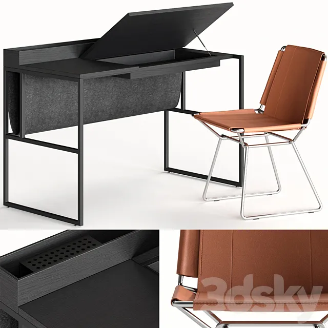 MDF ITALIA Neil leather and Venti home 3D Model