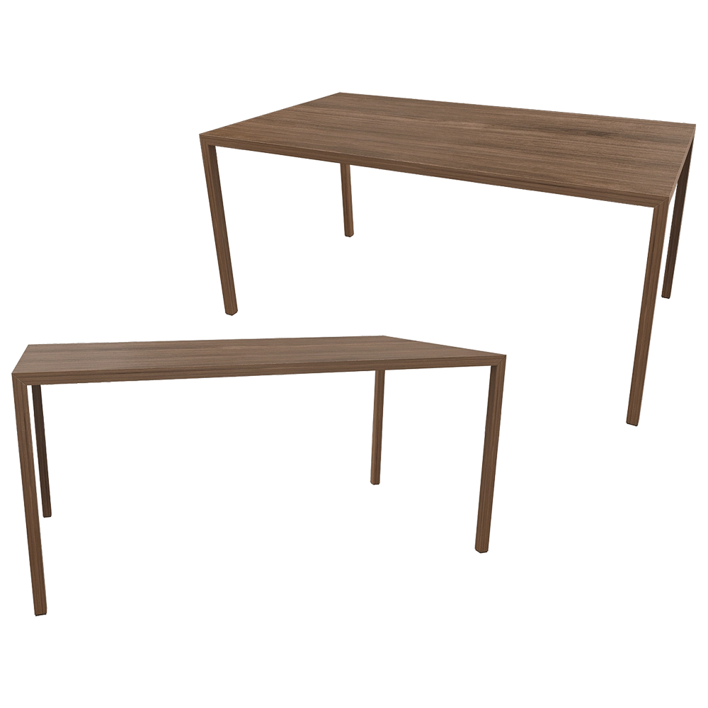 MDF Italia - Table TENSE WOOD 3D Model