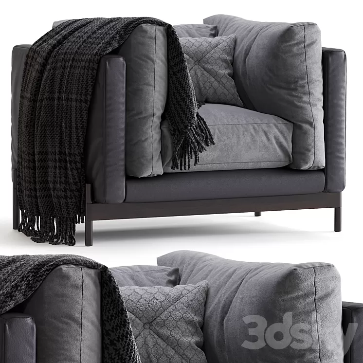 Mea Armchair COM 3D Model