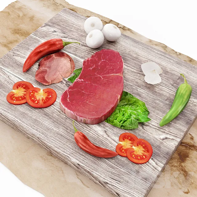 Meat steak 3DModel