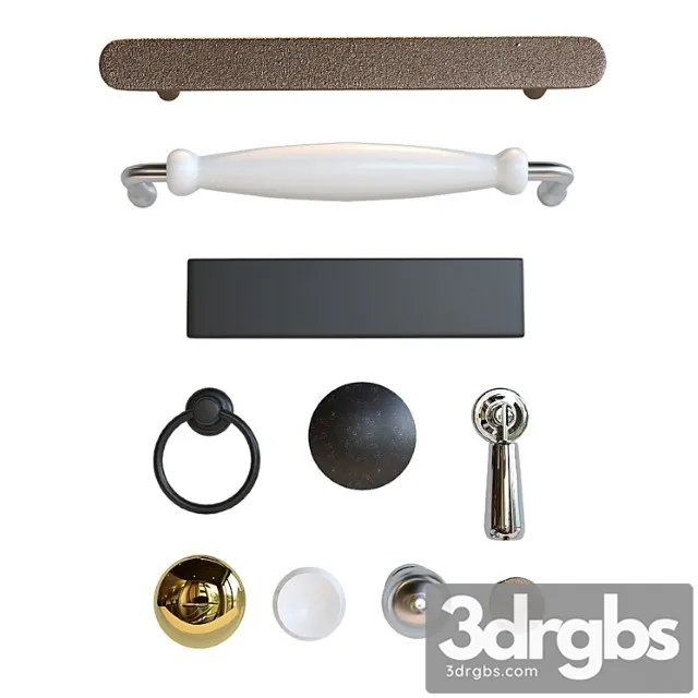 Mebelnye Ruchki Ikea 3D Model Free